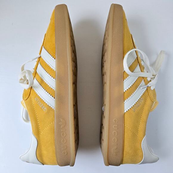 Gucci x Adidas Gazelle 2022 Collaboration Mens Size 5 Womens 7 Sneakers Rare - Picture 8 of 16